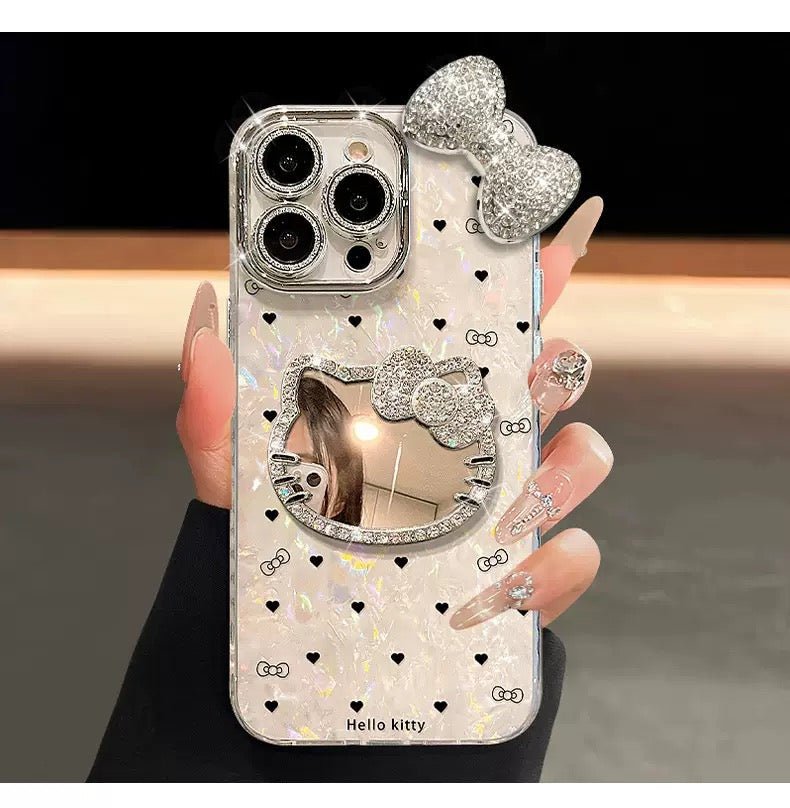 CCD3BDEDC1F57CDD272FBC9CF7B494BC.jpg Kitty Cat Mirror Bracelet Phone Case