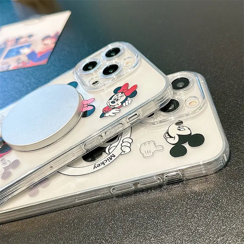 CartoonMouseMickMagneticClearPhoneCaseforiPhone00007.jpg Cartoon Mouse Mick Magnetic Clear Phone Case for iPhone