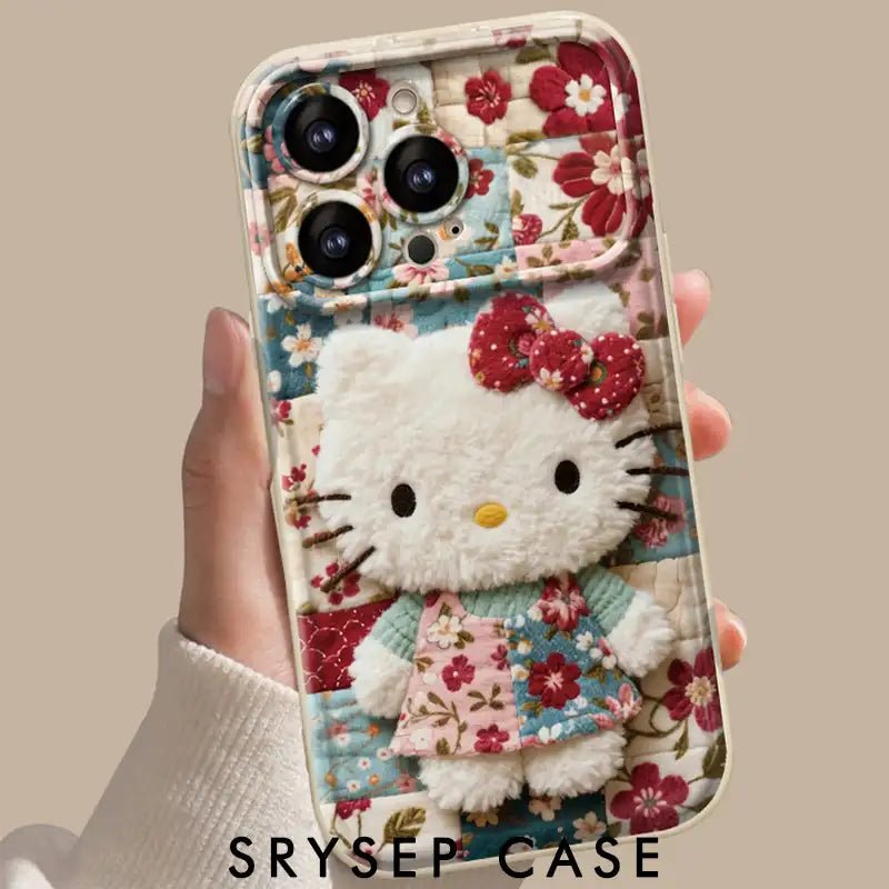 CutePlushKittyFloralPhoneCaseforiPhoneMakeupMirrorSiliconeCoverWithCharm_3_-0.jpg Cute Plush Kitty Floral Phone Case for iPhone Makeup Mirror Silicone Cover With Phone Charm