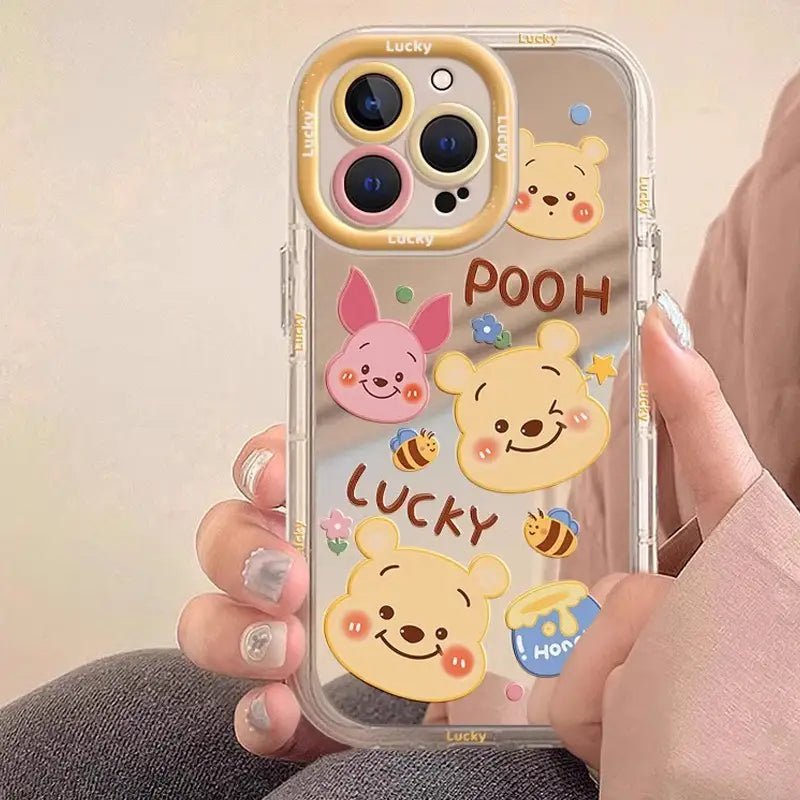 CutePoohBearCoverCartoonPhoneCaseForiPhone00001.jpg Cute Pooh Bear Cover Cartoon Phone Case For iPhone
