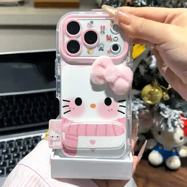CutenessSnowmanWearingScarfWithVelvetBowPhoneCaseforiPhoneKitten00001.jpg Cuteness Snowman Wearing Scarf With Velvet Bow Phone Case for iPhone Kitten