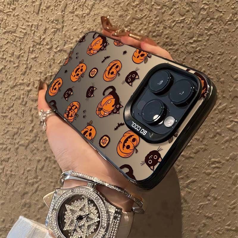 DEF8E2EB38A8A1B0E2D159E960D8565A.jpg Halloween Cat Pumpkin Phone Case