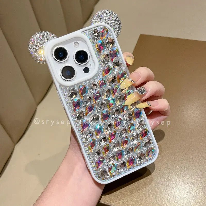 GlitterRhinestonesPhoneCaseforiPhone00001.jpg Handmade Glitter Rhinestones Phone Case for iPhone