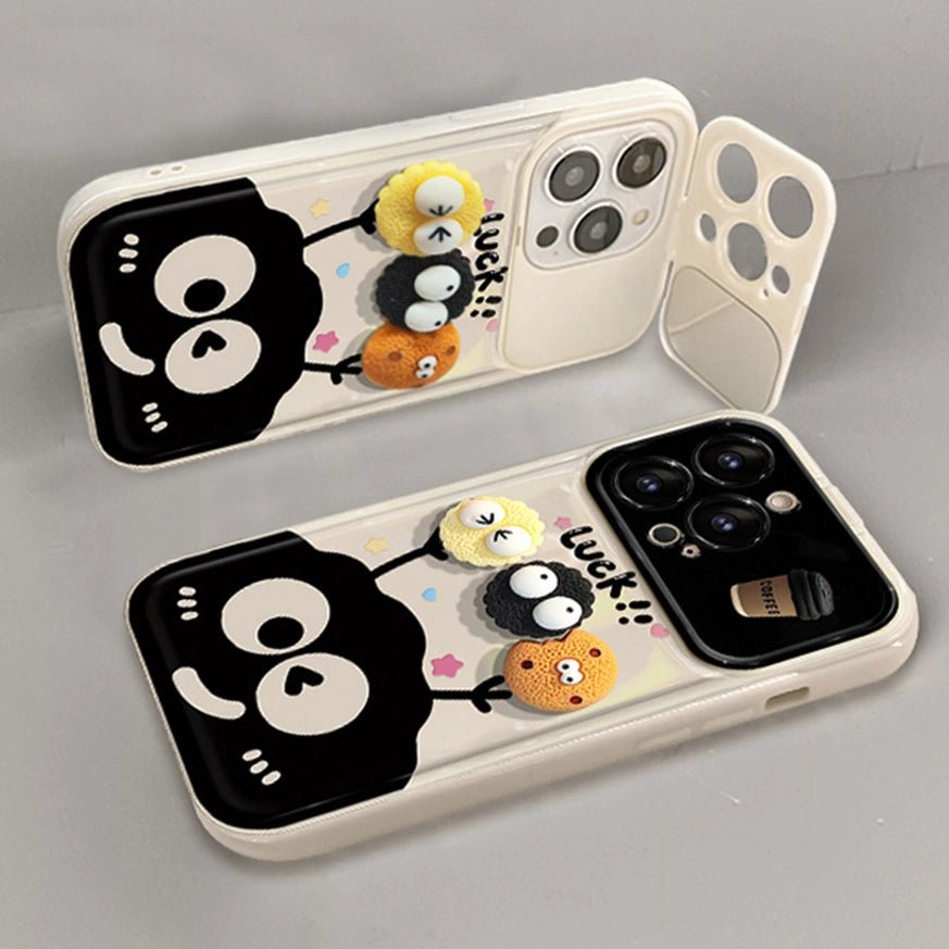 MirrorLesProtector3DCartoonsPhoneCaseforiPhoneAll17161514131211SeriesModelswithPlushCharm_1.jpg Mirror Lens Protector 3D Cartoons Phone Case for iPhone All 17 16 15 14 13 12 11 Series Models with Plush Charm