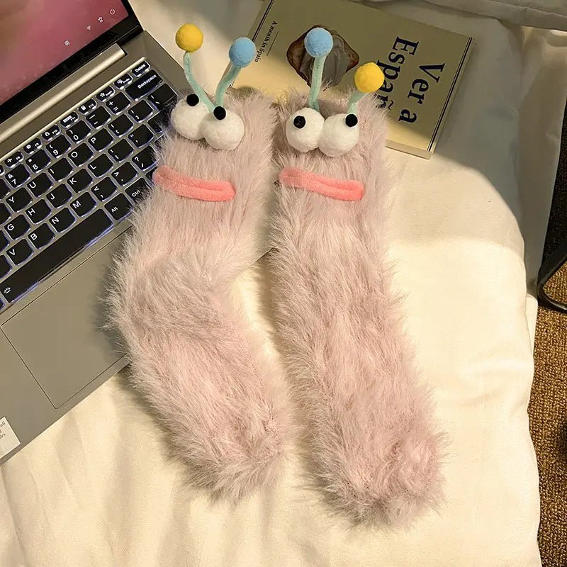 O1CN01QRm83j1jNXYrA5qDG__2214106704536-0-cib.jpg Thick Warm Caterpillar Wool Cashmere Socks