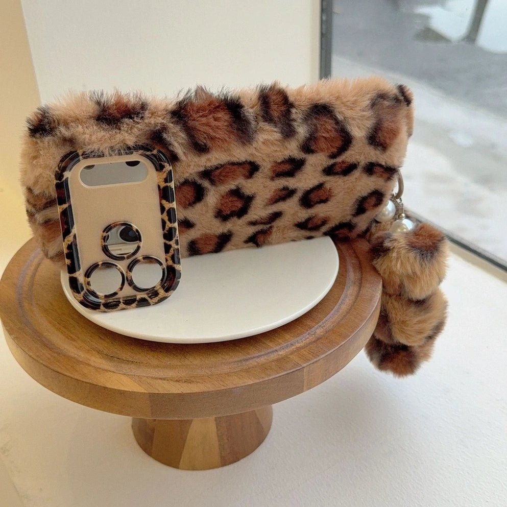 Rabbit Plush Phone Case for iPhone All 17 16 15 14 13 12 11 Series Models