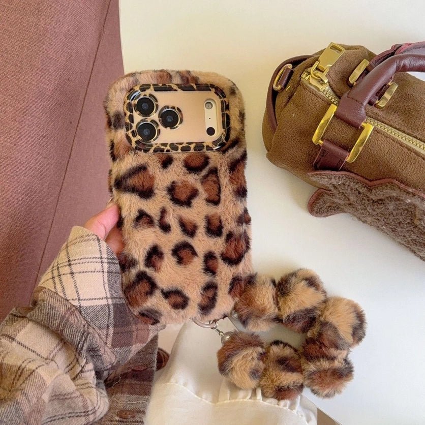 Rabbit Plush Phone Case for iPhone All 17 16 15 14 13 12 11 Series Models