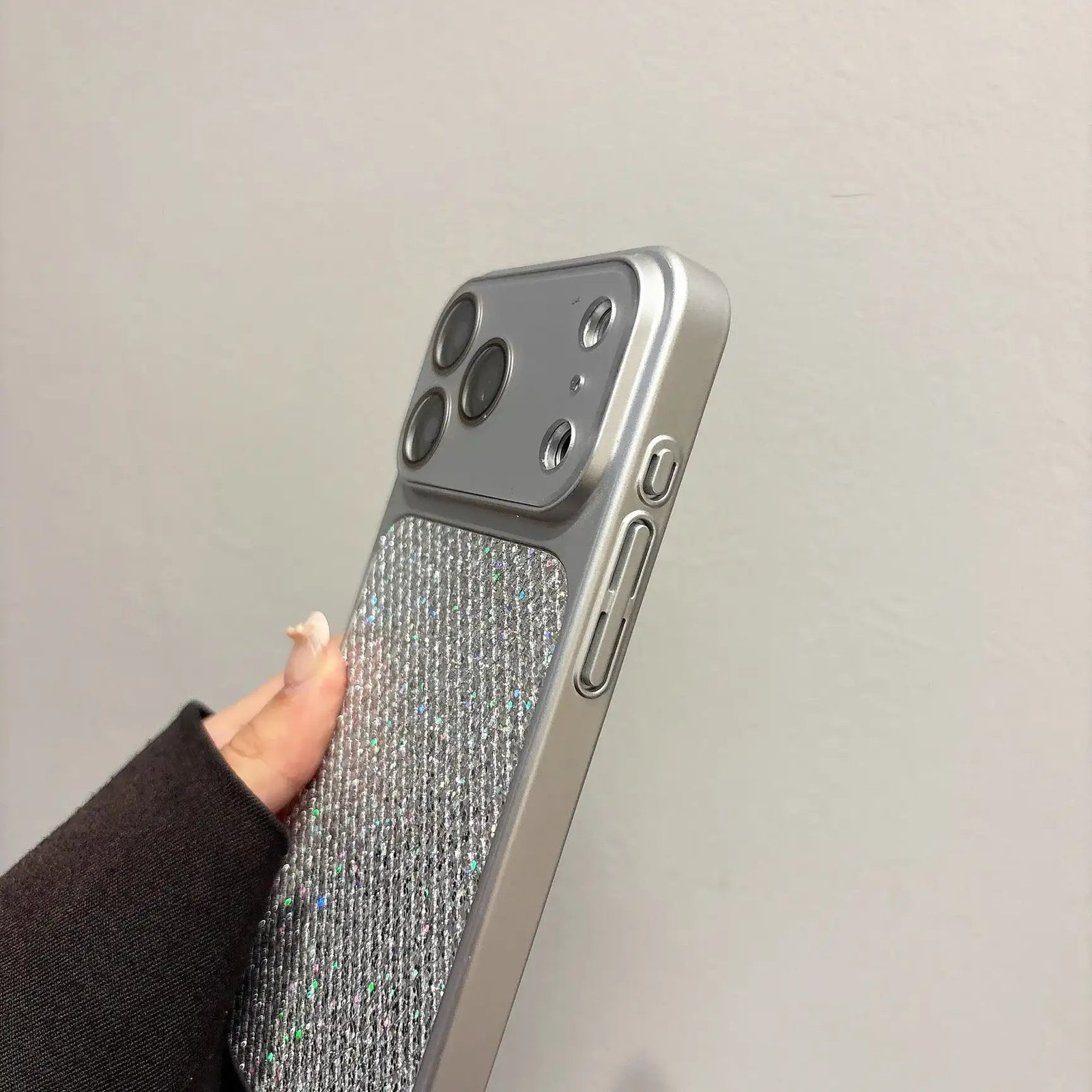 RhinestoneGlitterBackCoveriPhoneCase2.jpg Rhinestone Glitter Back Cover iPhone Case