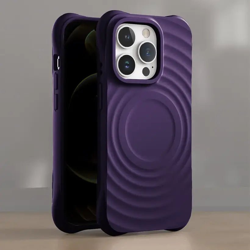 RipplePhoneCase00009.jpg Candy Color Ripple Wireless Magnetic Phone Case For iPhone 17 16 15 14 13 12 11 Pro X Max 7 8 Plus