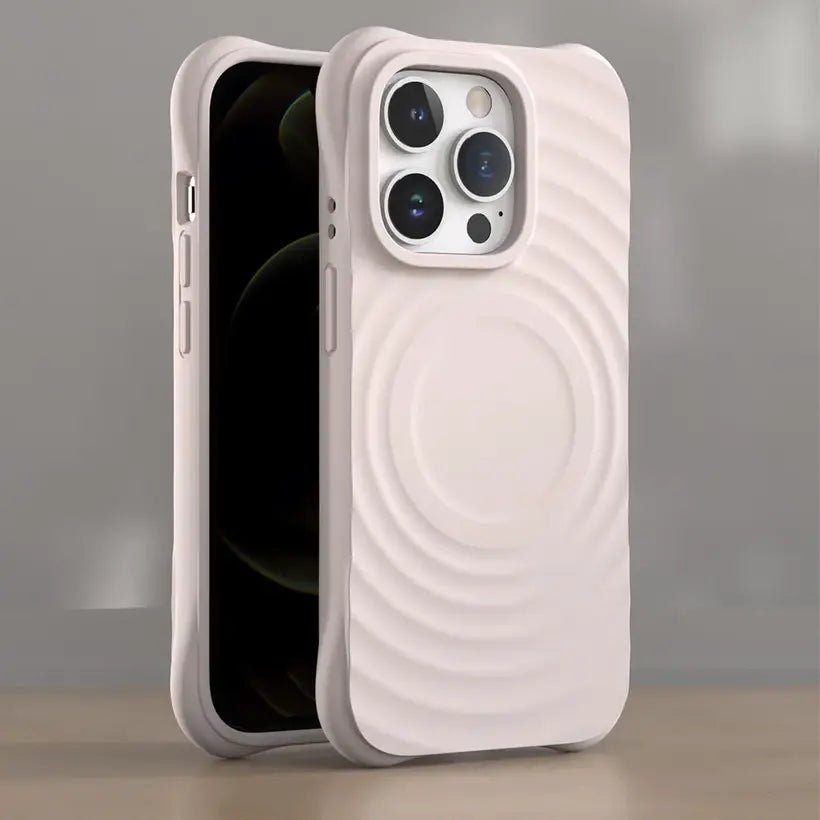 RipplePhoneCase00010.jpg Candy Color Ripple Wireless Magnetic Phone Case For iPhone 17 16 15 14 13 12 11 Pro X Max 7 8 Plus