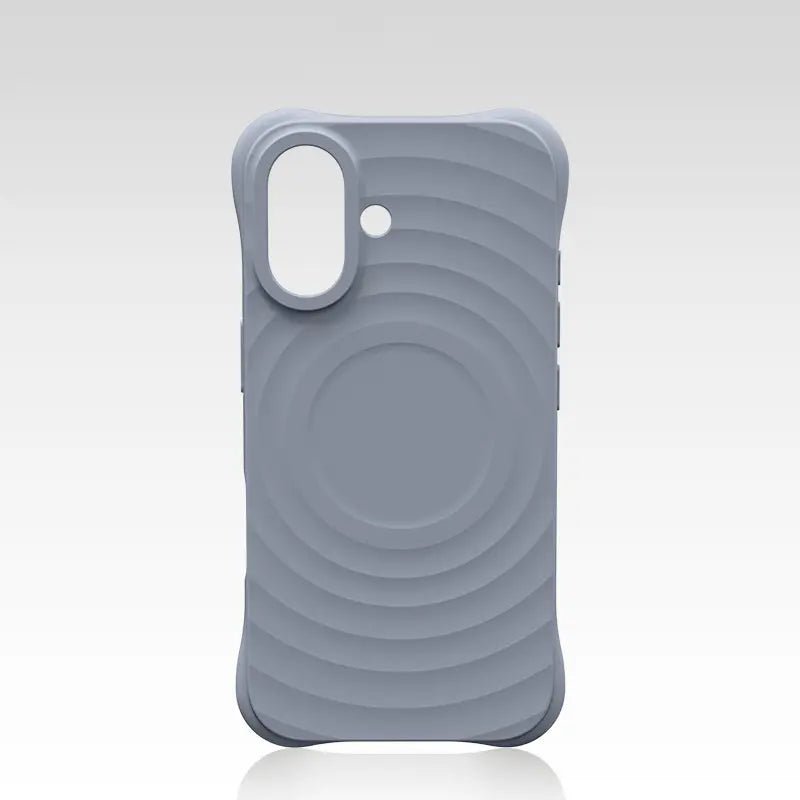 RipplePhoneCase00012.jpg Candy Color Ripple Wireless Magnetic Phone Case For iPhone 17 16 15 14 13 12 11 Pro X Max 7 8 Plus