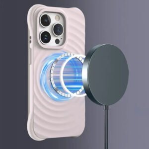 RipplePhoneCase00018.jpg Candy Color Ripple Wireless Magnetic Phone Case For iPhone 17 16 15 14 13 12 11 Pro X Max 7 8 Plus