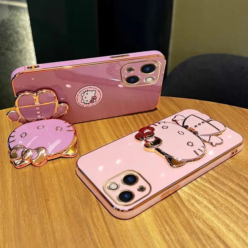 iPhoneMirrorCaseCartoonKittyPhoneCoverForiPhone17161514131211ProMaxPlusX7800003.jpg iPhone Mirror Case Cartoon Kitty Phone Cover For iPhone With Crystal Bracelet