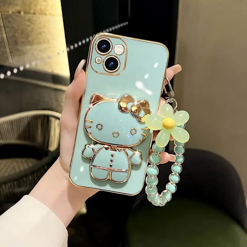 iPhoneMirrorCaseCartoonKittyPhoneCoverForiPhone17161514131211ProMaxPlusX7800010.jpg iPhone Mirror Case Cartoon Kitty Phone Cover For iPhone With Crystal Bracelet