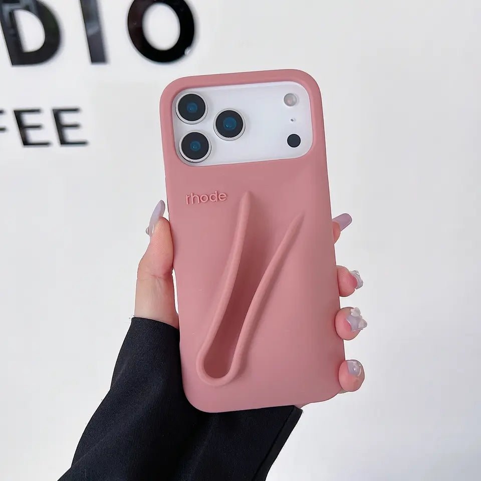 Candy Color Lipstick Holder Phone Case For iPhone 17 16 15 14 13 12 11 Pro Max Plus