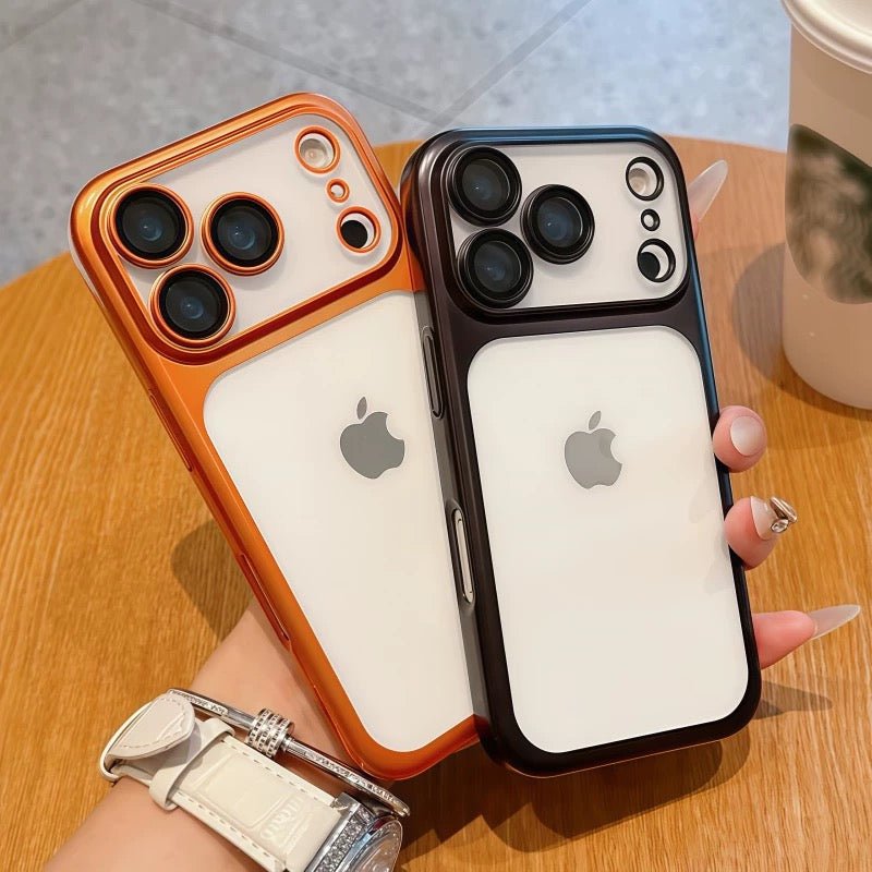Luxury Electroplated Solid Color Case
