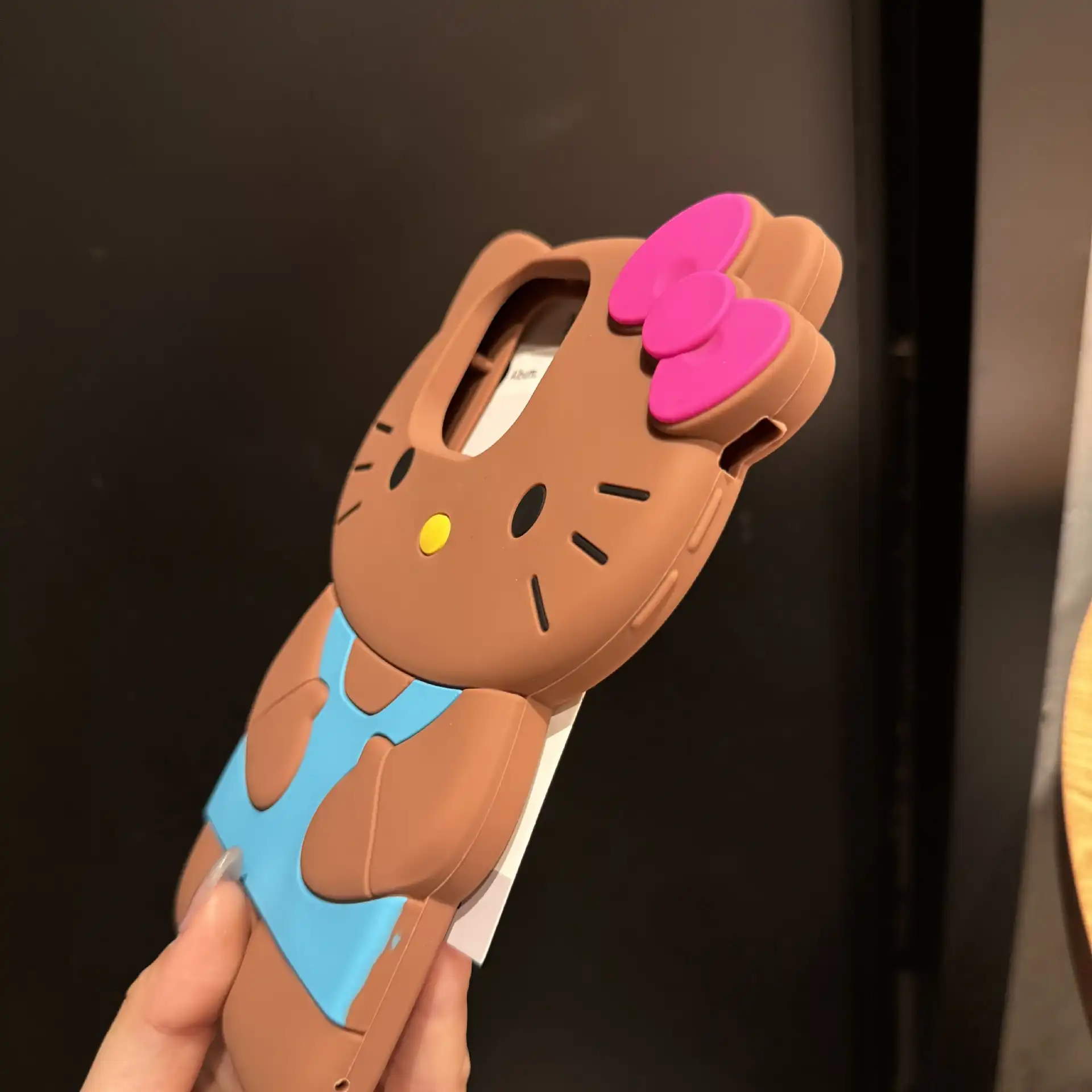 Cute Bow Kitty Cat iPhone Case Soft Silicone Back Cover