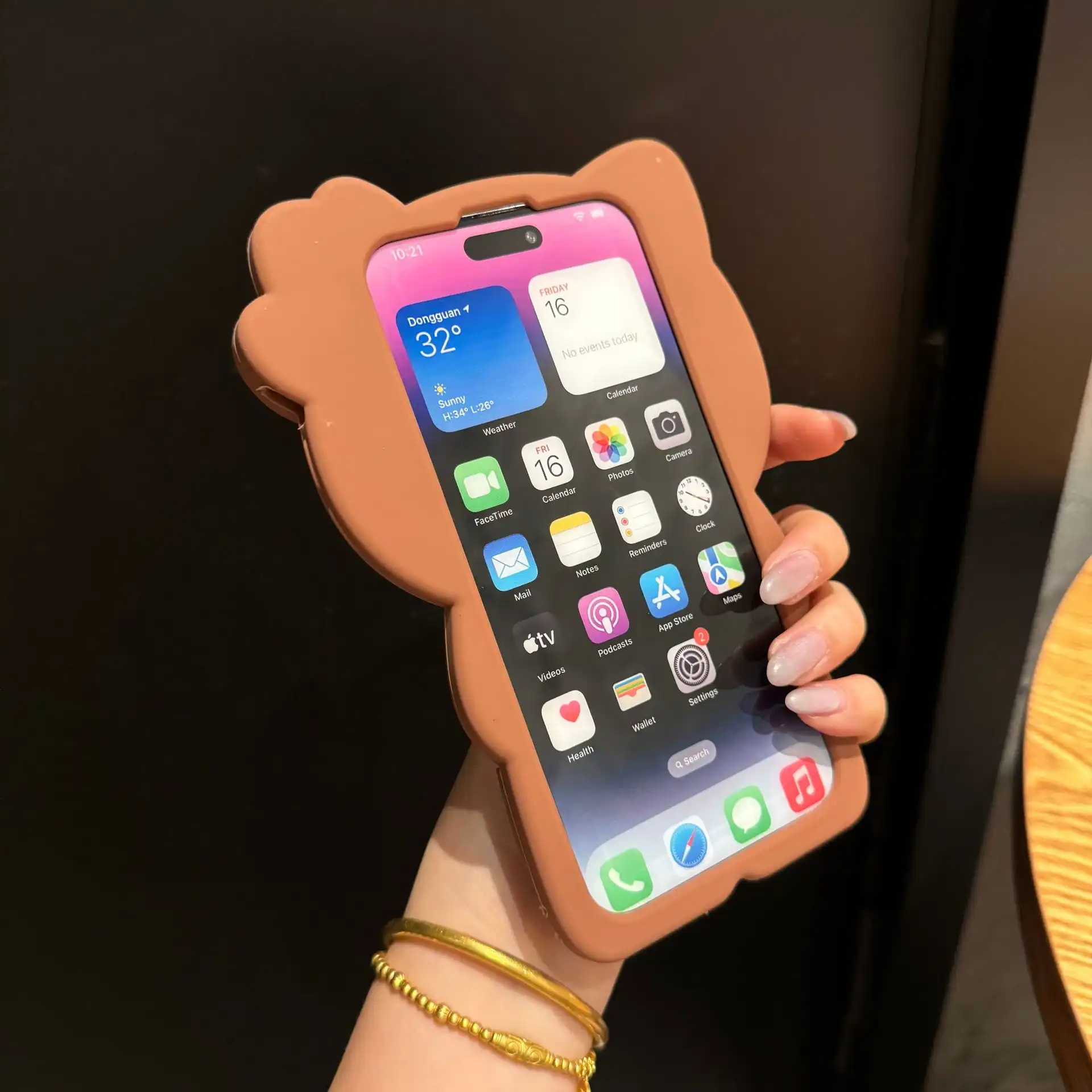 Cute Bow Kitty Cat iPhone Case Soft Silicone Back Cover