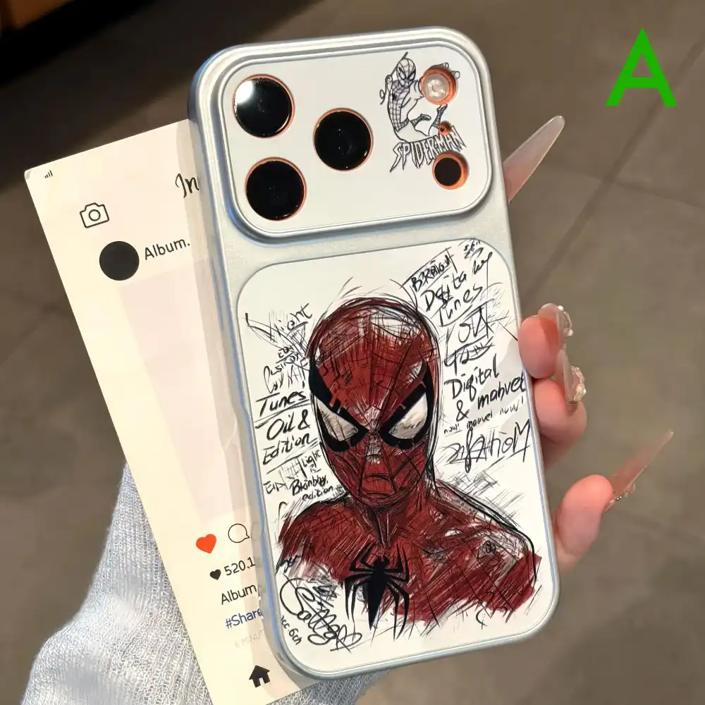 Spider M iPhone Case Back Cover 2 2 Spider M iPhone Case Back Cover 1