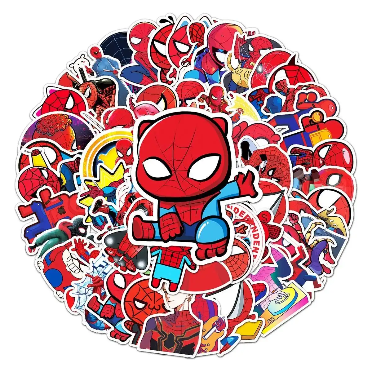 Spider Man Stickers A 50 pieces 5 Spider Man Stickers A 56 pieces