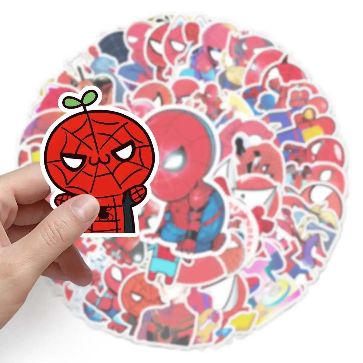 Spider Man Stickers A 50 pieces 7 Spider Man Stickers A 56 pieces