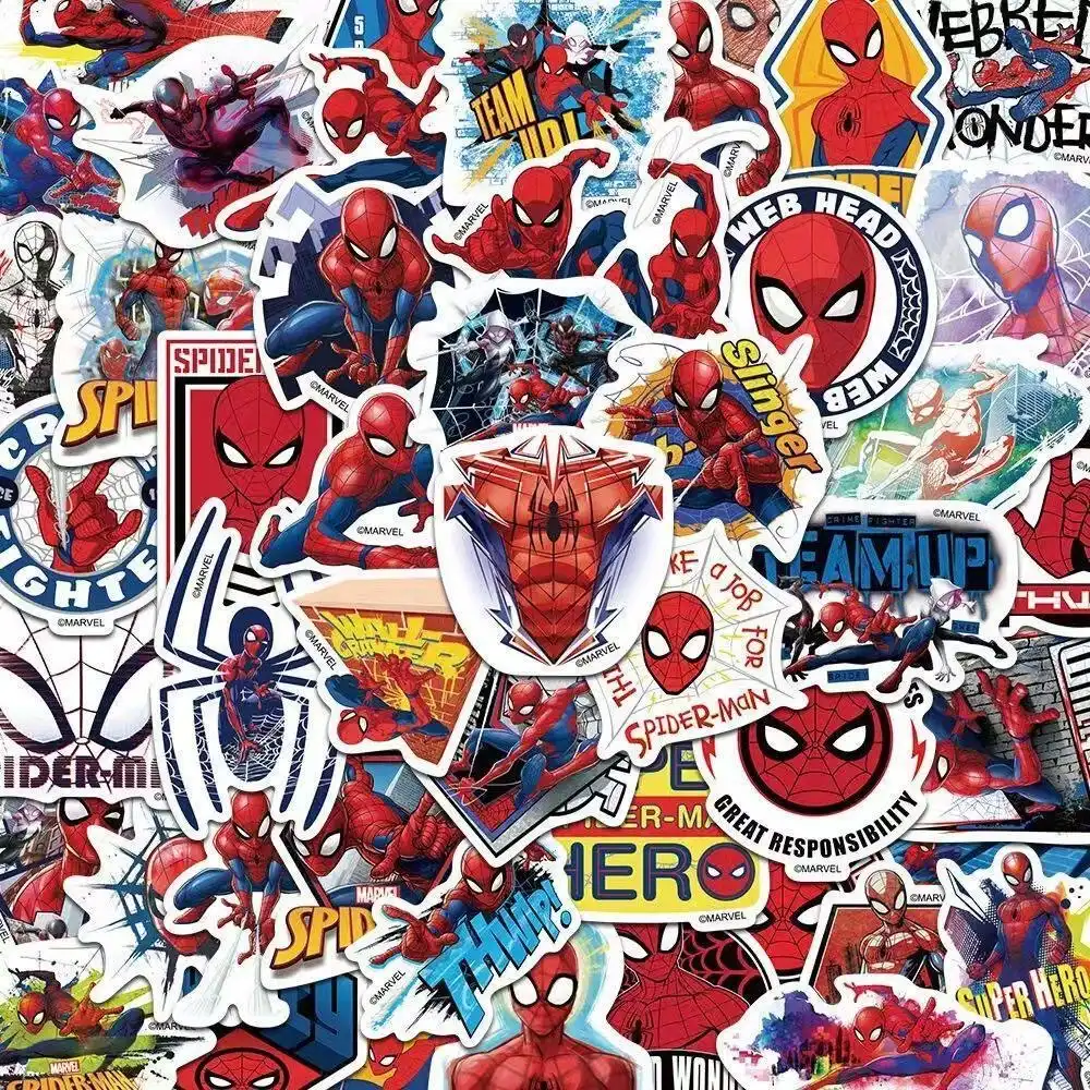 Spider Man Stickers B 50 pieces