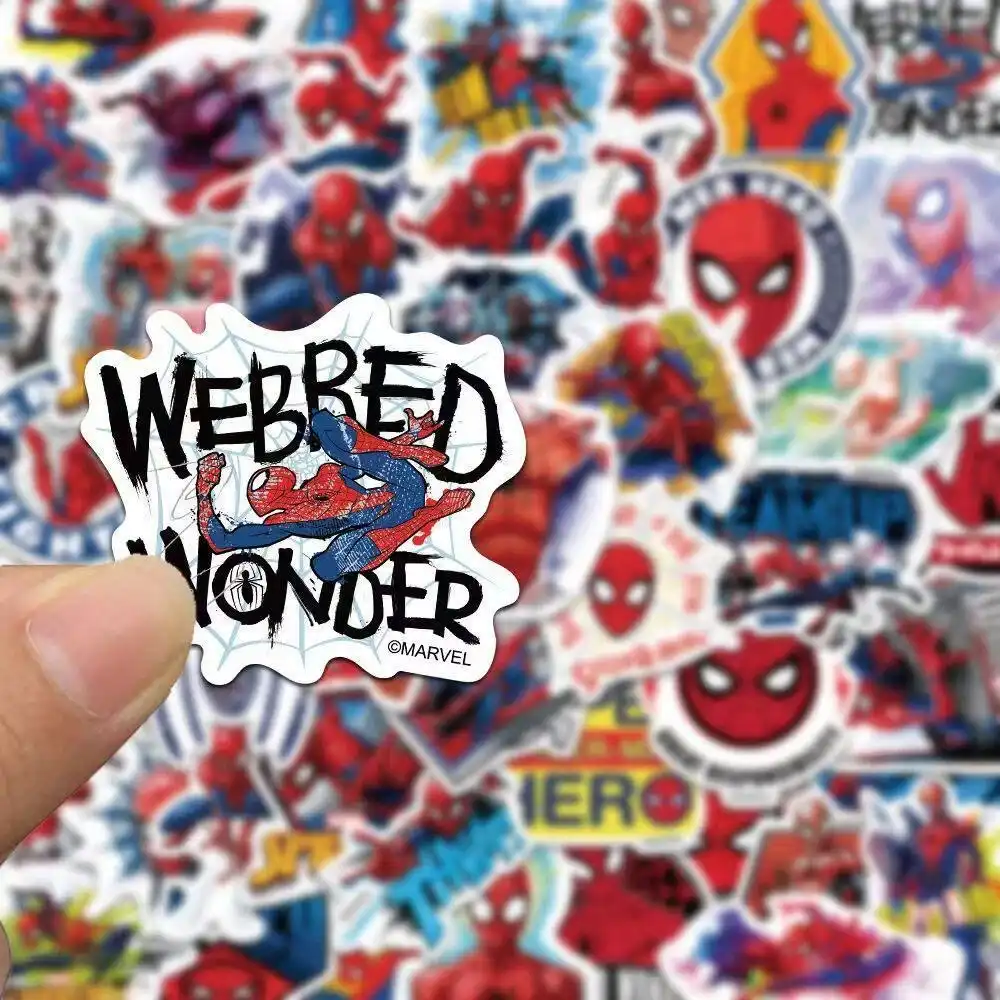 Spider Man Stickers B 50 pieces