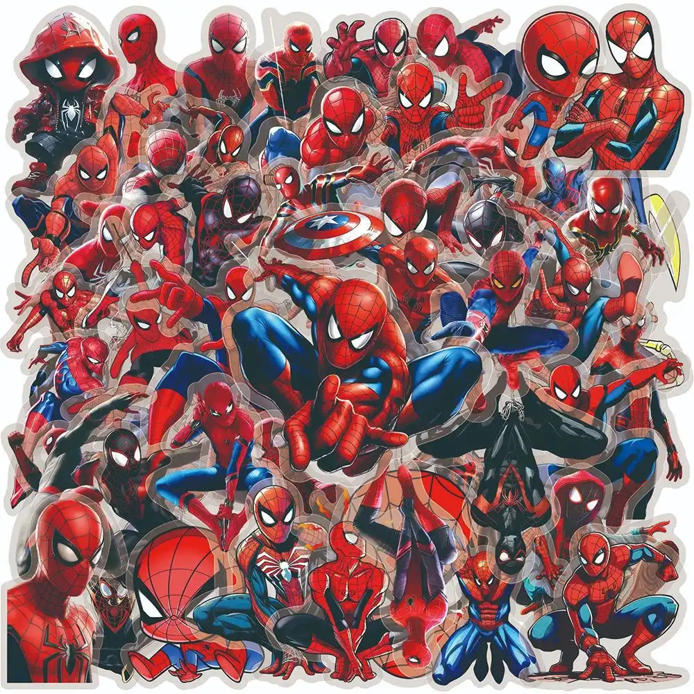 Spider Man Stickers C 50 pieces