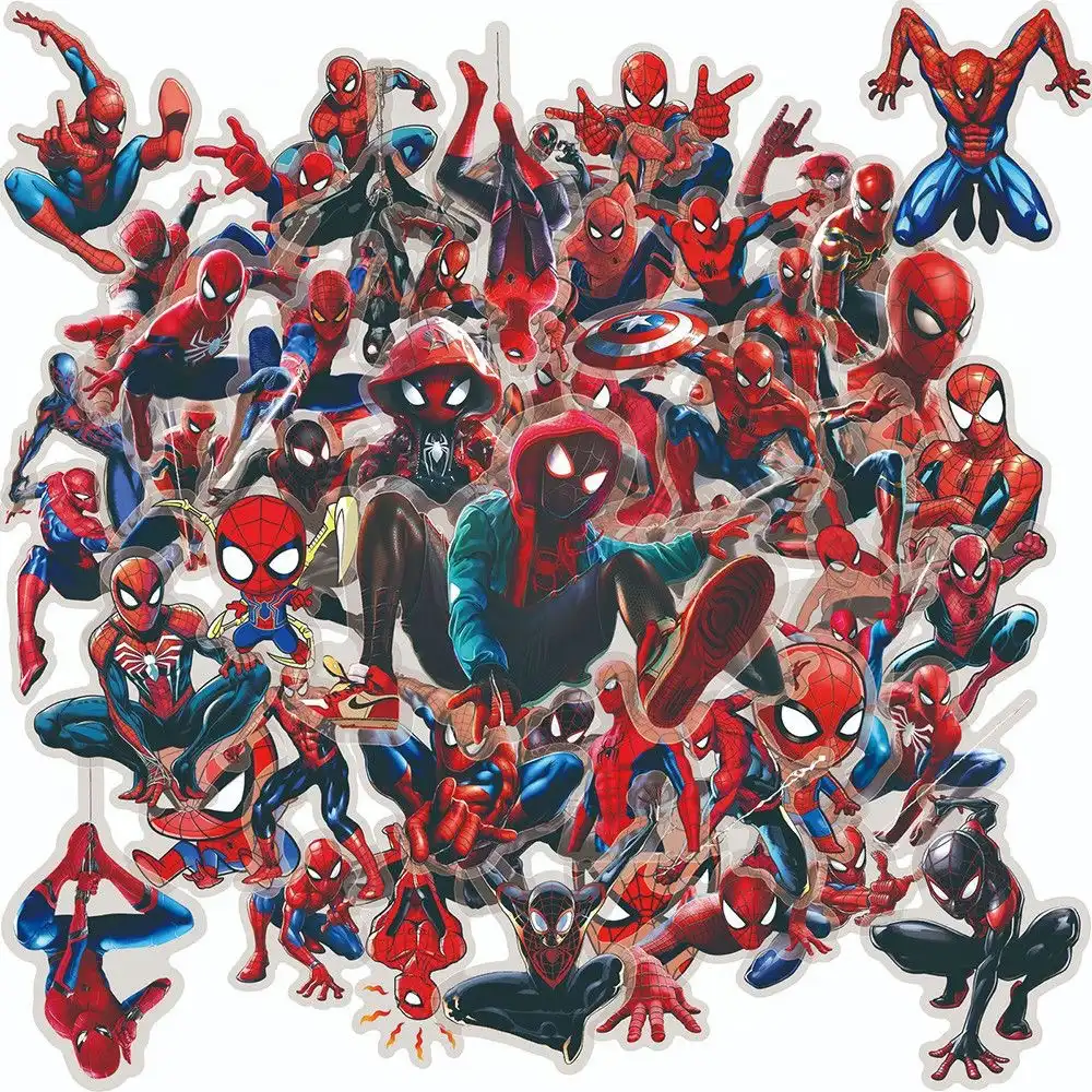 Spider Man Stickers C 50 pieces