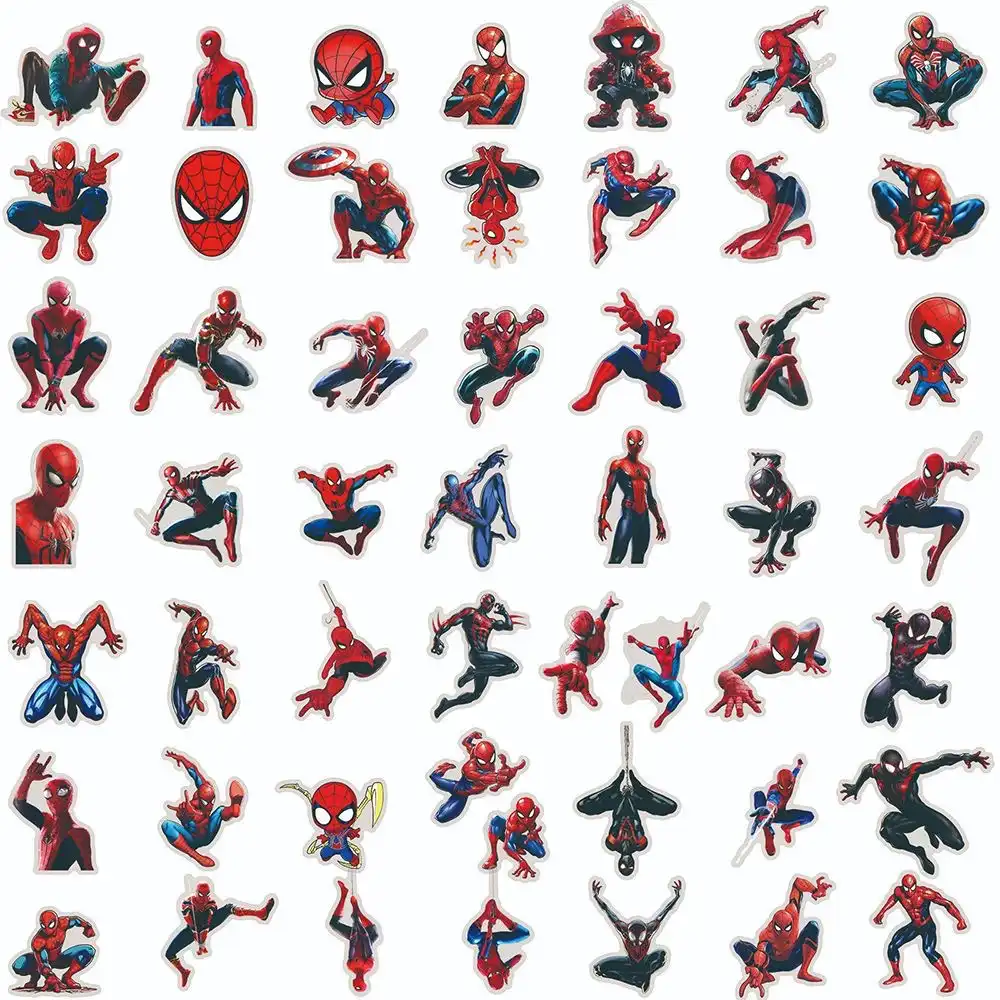 Spider Man Stickers C 50 pieces