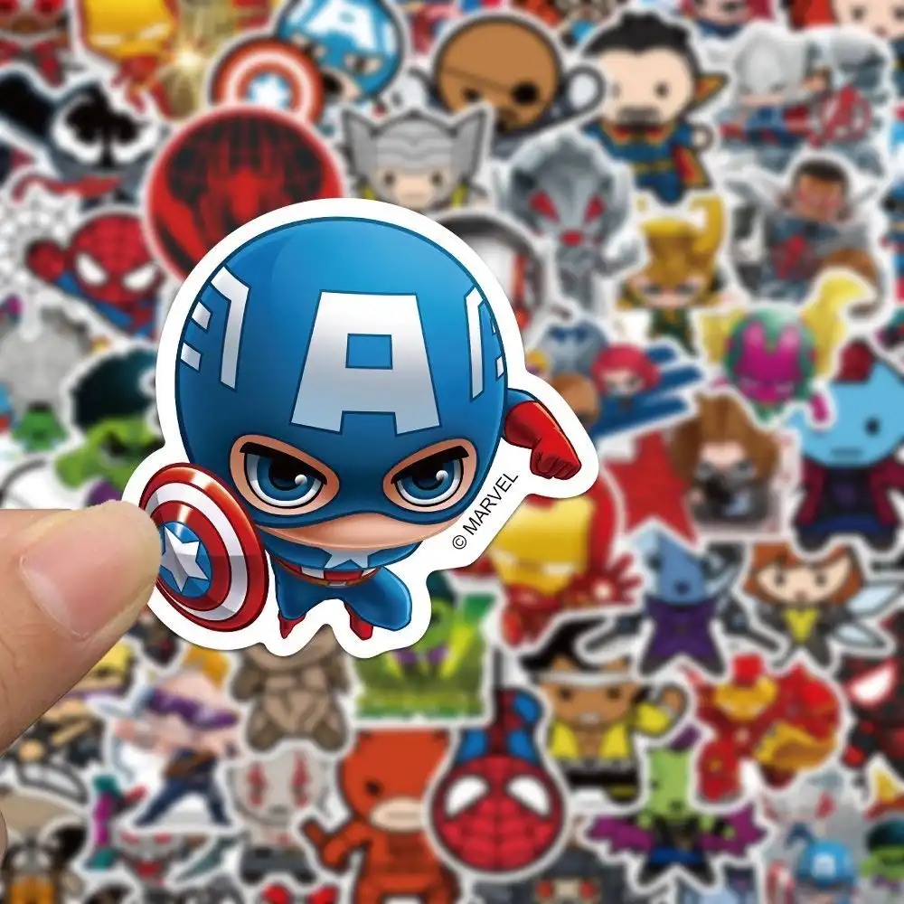 Super Hero Stickers D 50 pieces 1 Super Hero Stickers D 50 pieces