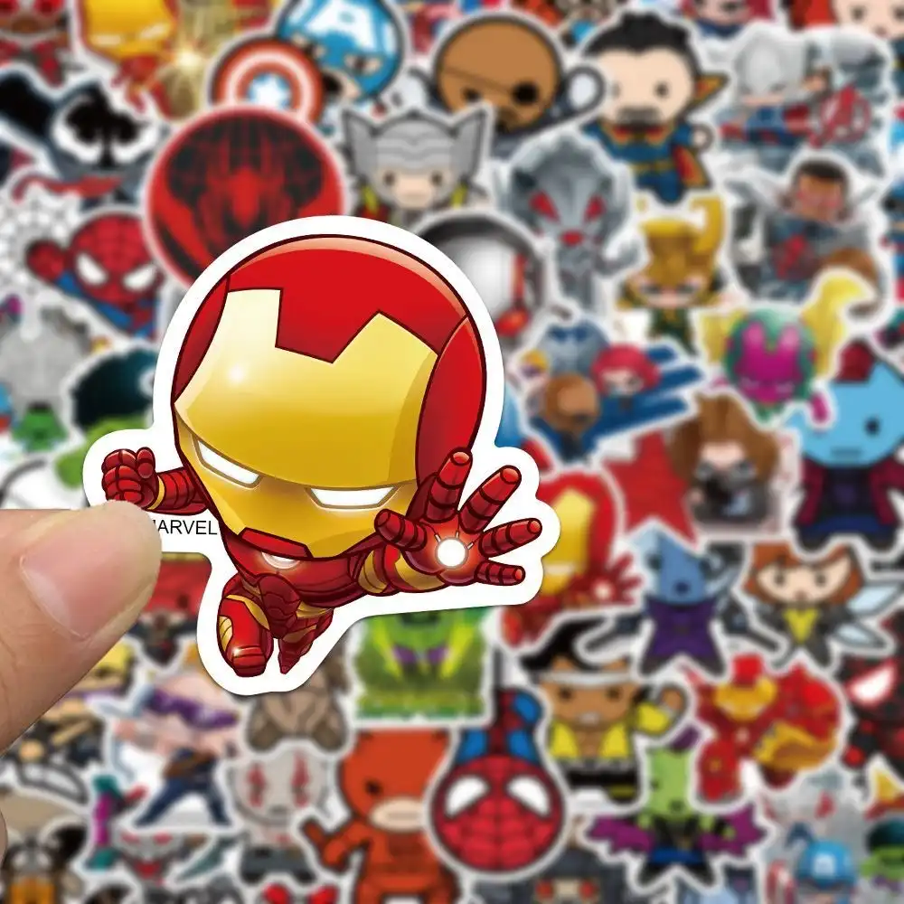 Super Hero Stickers D 50 pieces 2 Super Hero Stickers D 50 pieces