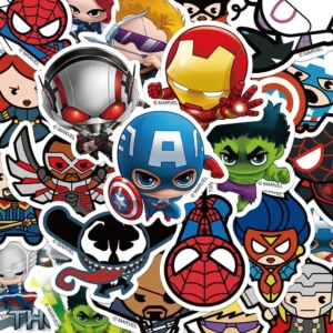 Super Hero Stickers D 50 pieces