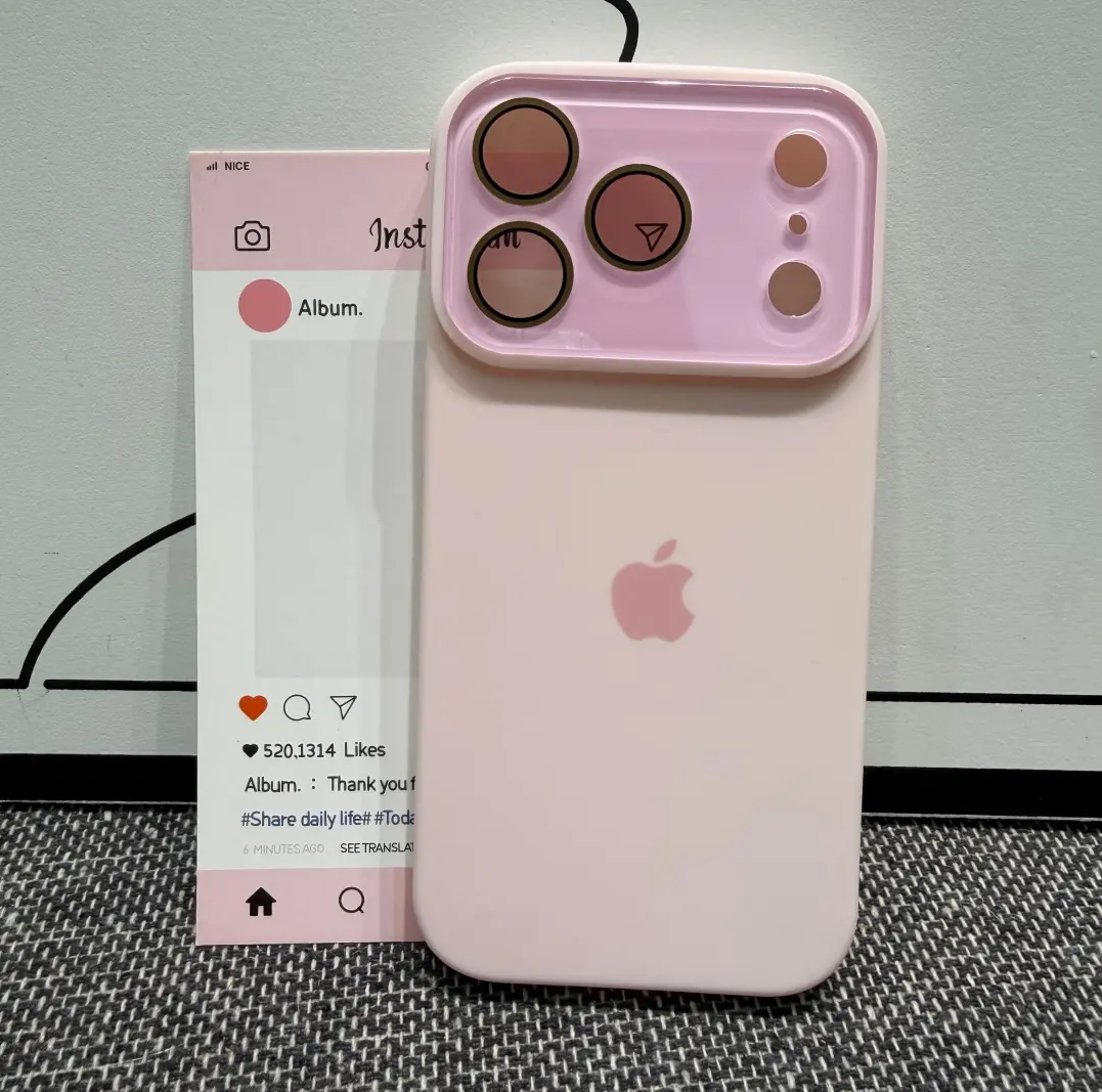 rn-image_picker_lib_temp_4783dba4-3f68-413e-a275-cfe69e0bde68.png Style Plain-Thin Full-Coverage Silicone Phone Case with Integrated Camera Button