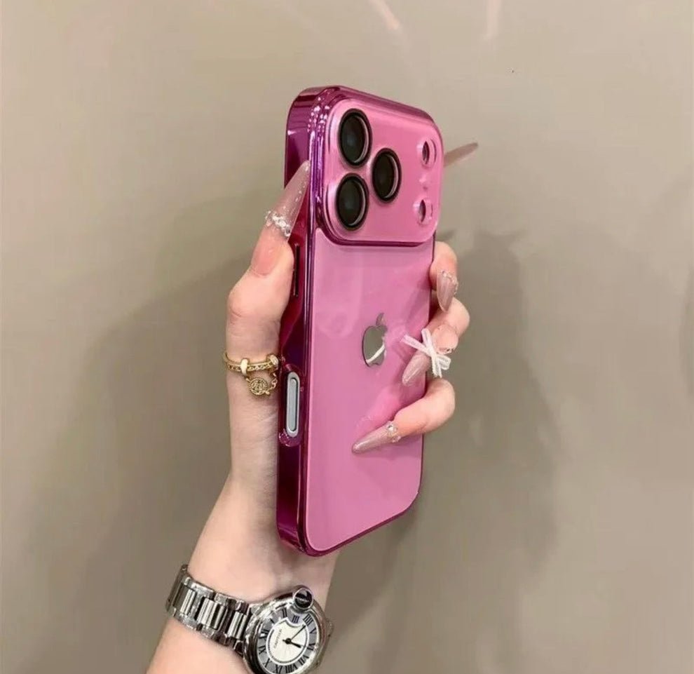 rn-image_picker_lib_temp_98dd2c18-c224-4bd5-8065-6e8bfa6b567c.jpg Premium INS Electroplated Glass Case with Camera Guard