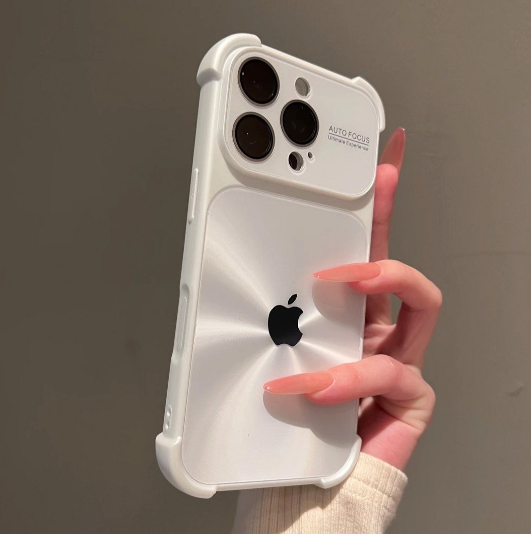 Minimalist and premium aurora-style case for iPhone