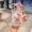 Cartoon Diamond 3D Bow Kitty iPhone Case Bling Glitter Clear Back Cover With Phone Charm