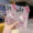 Cartoon Diamond 3D Bow Kitty iPhone Case Bling Glitter Clear Back Cover With Phone Charm
