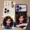 Curly Haired Girl Pendant iPhone Case With Flip Makeup Mirror Lens Protector Back Cover