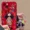 Curly Haired Surprised Girl Pendant Phone Case With Flip Makeup Mirror Lens Protector Back Cover