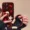 Cute Bow Kitty with Flip Mirror Lens Protector iPhone Case