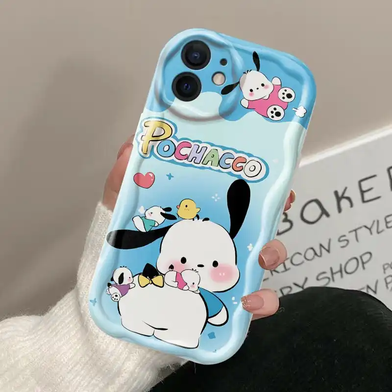 Cute Kitty Cinnamoroll Slim Phone Case for iPhone - Shockproof TPU Back Cover 2 Cute Kitty Cinnamoroll Slim Phone Case for iPhone - Shockproof TPU Back Cover