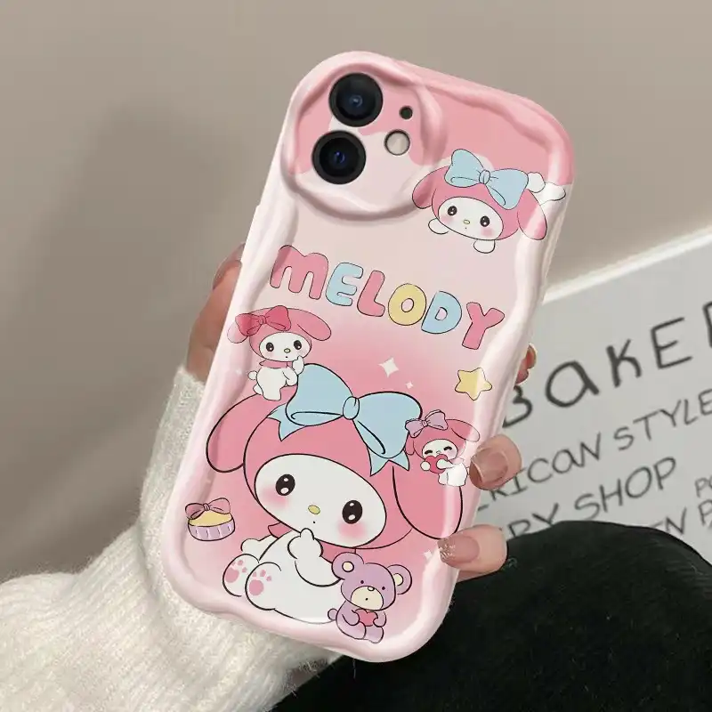 Cute Kitty Cinnamoroll Slim Phone Case for iPhone - Shockproof TPU Back Cover 4 Cute Kitty Cinnamoroll Slim Phone Case for iPhone - Shockproof TPU Back Cover
