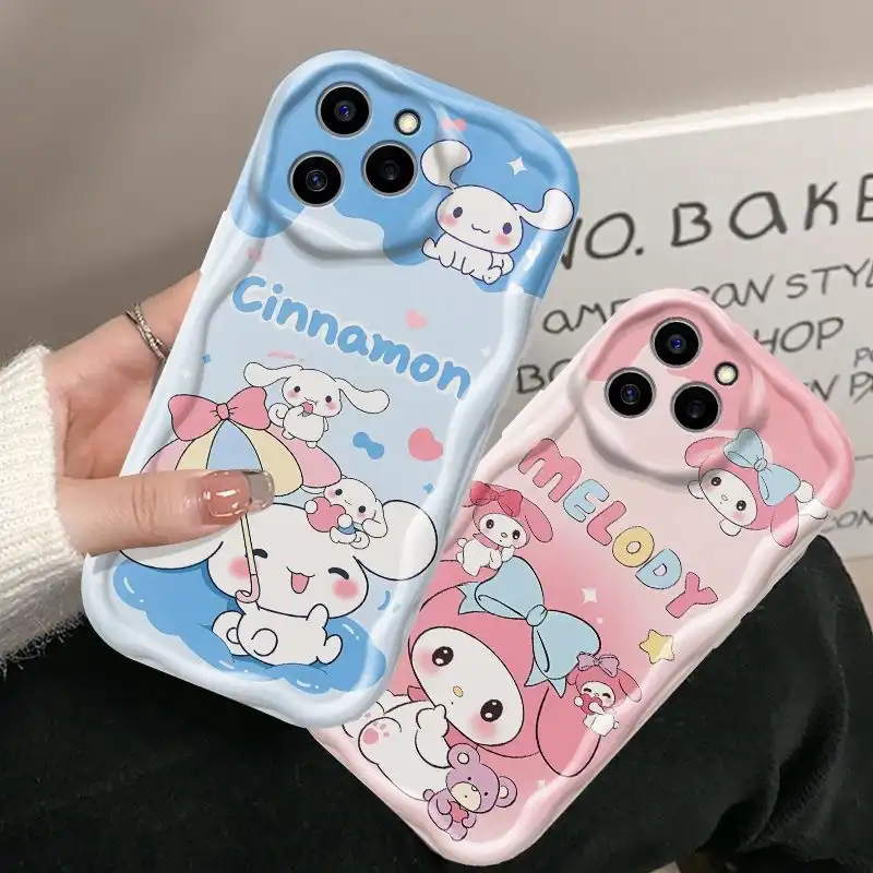Cute Kitty Cinnamoroll Slim Phone Case for iPhone - Shockproof TPU Back Cover 7 Cute Kitty Cinnamoroll Slim Phone Case for iPhone - Shockproof TPU Back Cover