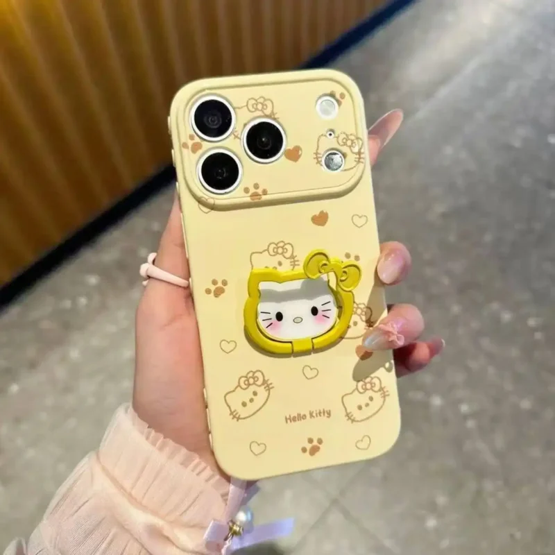 Cute Kitty Flip Stand Phone Case for iPhone 6 Cute Kitty Flip Stand Phone Case for iPhone