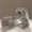 Cute Kitty Makeup Mirror Kickstand Silver Phone Case For iPhone