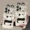 Cute Panda Phone Case With Pendant Back Cover