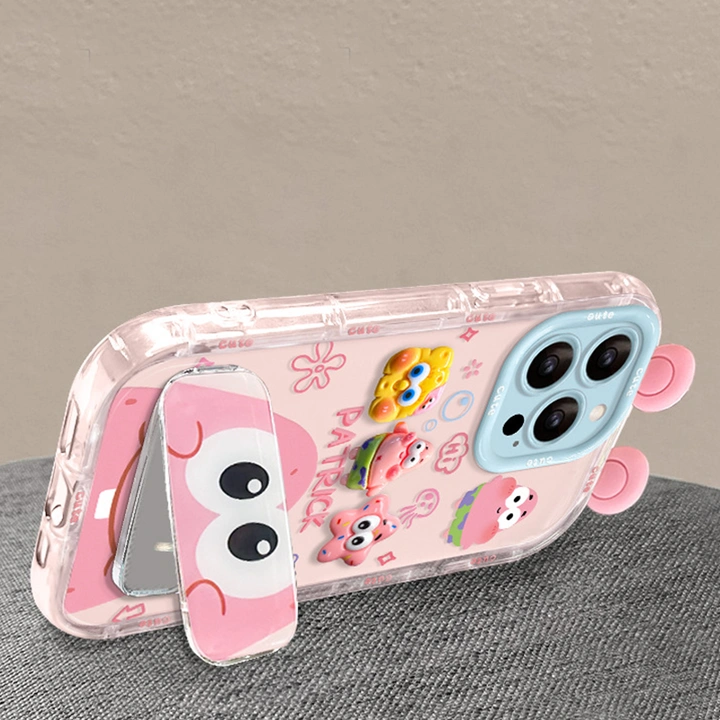 Cute SpongeBob Patrick Star Phone Case Cartoon Back Cover