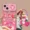 Cute Winnie Pooh Bear Phone Case Lotso Flip Mirror Back Cover