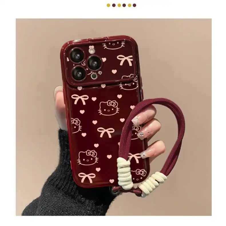 Full Screen Kitty Flip Mirror Stand Phone Case 3 Full Screen Kitty Flip Mirror Stand Phone Case